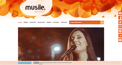 Desktop Screenshot of musilerecords.com